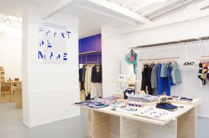 The interior of the Front de Mode store