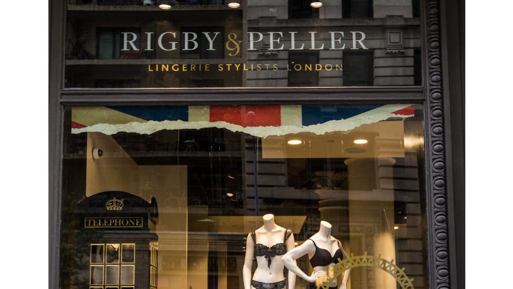 Rigby & Peller's Flatiron store.