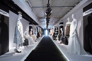 Rochas fashion on display