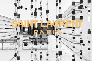A rendering of the new Saint Laurent store.