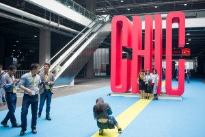 Intertextile and Chic fashion fair at Shanghai National Exhibition Centre.