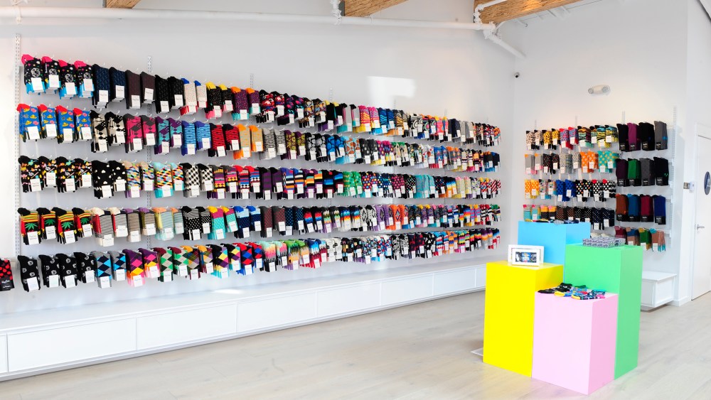 Happy Socks store at 1420 Abbot Kinney Blvd. in Venice, Calif.