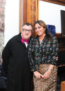 Alber Elbaz and Solange Azagury-Partridge