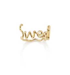 Sweetheart Written Ring The Solange Everything Collection
