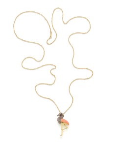 Zodiac Seahorse-Flamingo Hybrid Pendant The Solange Everything Collection
