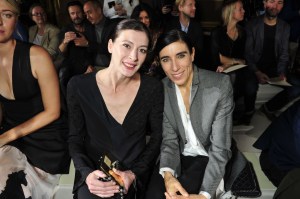 Marie-Agnès Gillot and Blanca Li Front Row at Stella McCartney Spring 2016