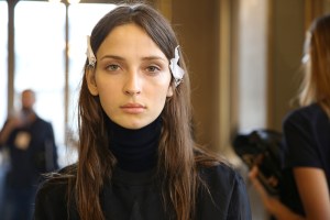 Backstage at Stella McCartney Spring 2016