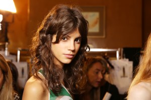 Backstage at Stella McCartney Spring 2016