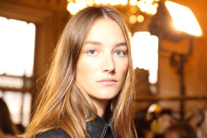 Backstage at Stella McCartney Spring 2016