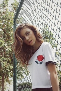 A look from The Style Club collaboration with actress Genevieve Hannelius.