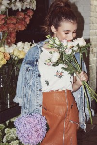 A look from The Style Club collaboration with actress Genevieve Hannelius.
