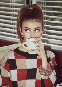 A look from The Style Club collaboration with actress Genevieve Hannelius.