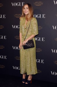 Suki Waterhouse Vogue Paris 95th Anniversary Party, Spring Summer 2016, Paris Fashion Week, France - 03 Oct 2015