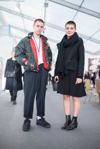 Street style On the grounds of Frieze London.