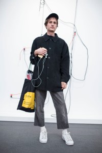 Street style On the grounds of Frieze London.