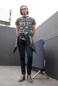 Street style On the grounds of Frieze London.