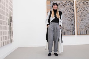 Street style On the grounds of Frieze London.