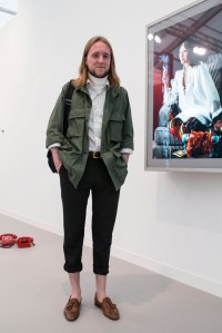 Street style On the grounds of Frieze London.