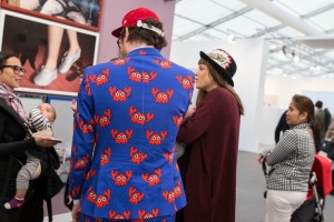 Street style On the grounds of Frieze London.
