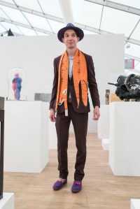 Street style On the grounds of Frieze London.