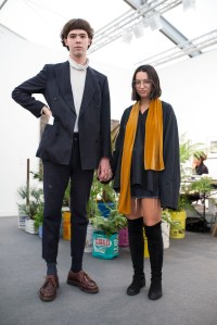 Street style On the grounds of Frieze London.