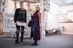 Street style On the grounds of Frieze London.