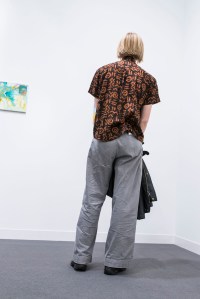 Street style On the grounds of Frieze London.