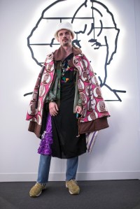Street style On the grounds of Frieze London.