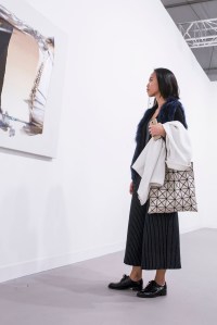 Street style On the grounds of Frieze London.