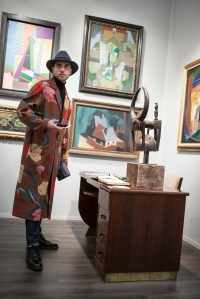 Street style On the grounds of Frieze London.