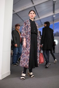 Street style On the grounds of Frieze London.