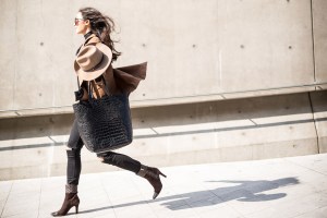 Seoul Fashion Week street style.