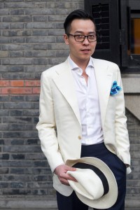 Shanghai Fashion Week street style.