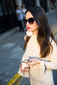 Shanghai Fashion Week street style.