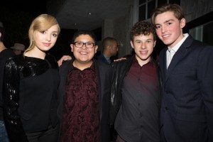Peyton List, Rico Rodriguez, Nolan Gould and Spencer List.