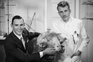 A visual from “The Thom Browne Laboratory” campaign.