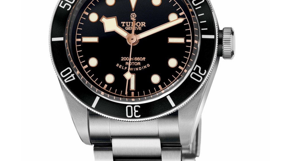 The Tudor Heritage Black Bay "Black" watch.