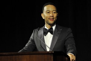 John Legend at the UN Humanitarian Awards