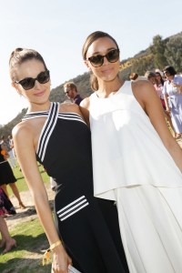 Camilla Belle with Ashley Madekwe in Milly.