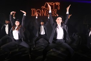 Voguers of House of Ninja performing
