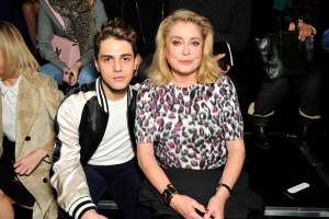 Xavier Dolan and Catherine Deneuve