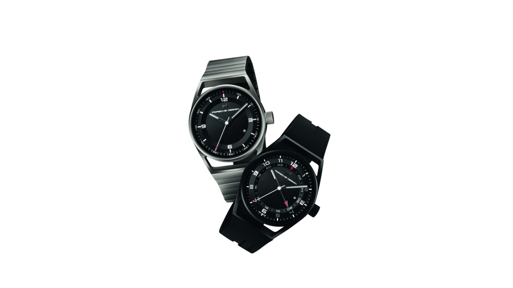 Porsche Design's 1919 Datetimer and 1919 Globetimer watches that will be debuted at WatchTime New York.
