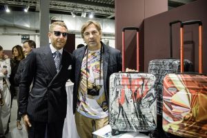 Hubertus von Hohenlohe of Travel with Art, with Lapo Elkann.