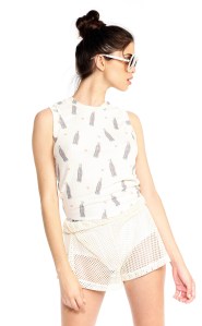 A look from the Wildfox capsule collection with Coca-Cola.