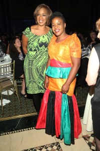Gayle King and Mwape Kumwenda