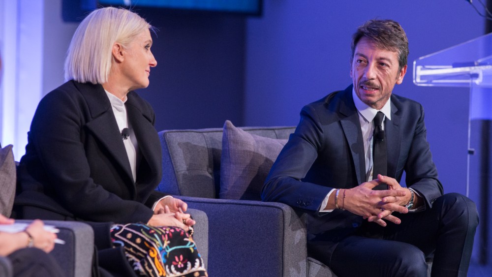 Maria Grazia Chiuri and Pierpaolo Piccioli