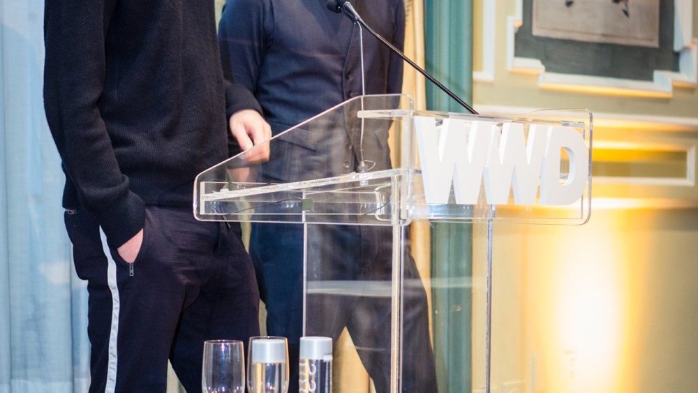 Marcus Wainwright and David Neville at WWD Summit