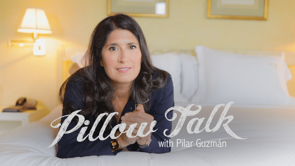 Condé Nast Traveler's Pilar Guzmán Hosts Video Series "Pillow Talk."