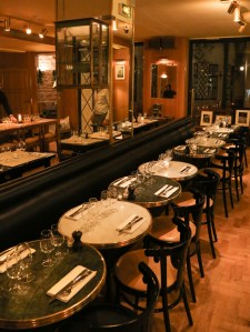 The restaurant of Hôtel Grand Amour