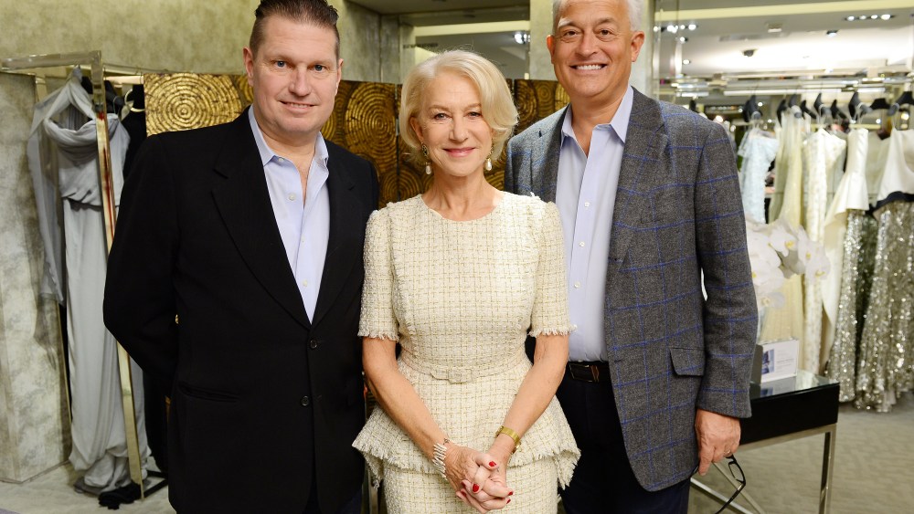 Helen Mirren Attends Badgley Mischka Book Signing at Bergdorf Goodman